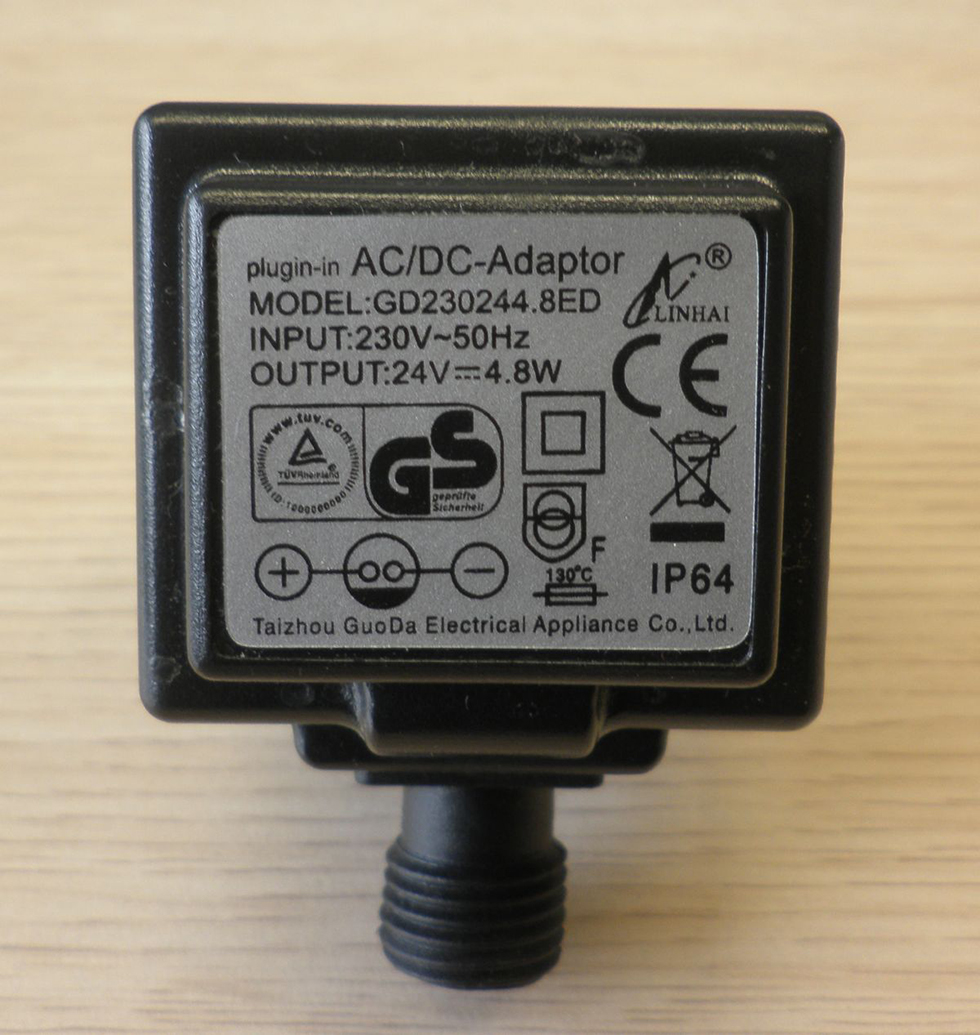 Steckertrafo GD230244.8ED Steckertrafo GD230244.8ED