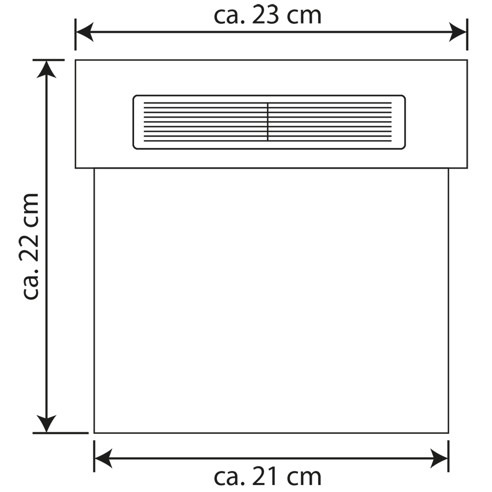 MeLiTec Solar Hausnummer SH01, B-Ware