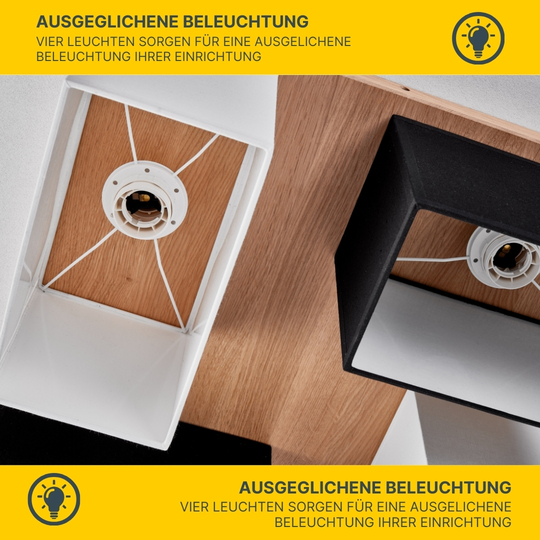Holz Deckenleuchte Paloma D129 B-Ware