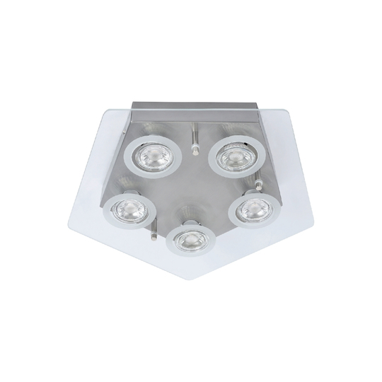 Deckenleuchte D88 mit LED-Leuchtmitteln fünfeckig Deckenleuchte,