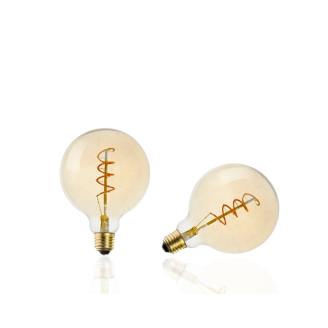LED E27 Filament Leuchtmittel LF26 T184 Amber