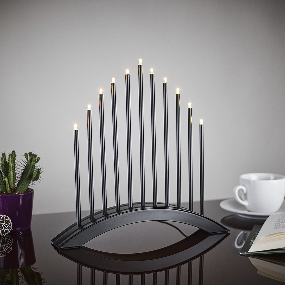 MeLiTec LED Weihnachts Beleuchtung SL30-2 Fensterlicht XMAS, schwarz MeLiTec LED Weihnachts Beleuchtung SL30-2 Fensterlicht XMAS, schwarz