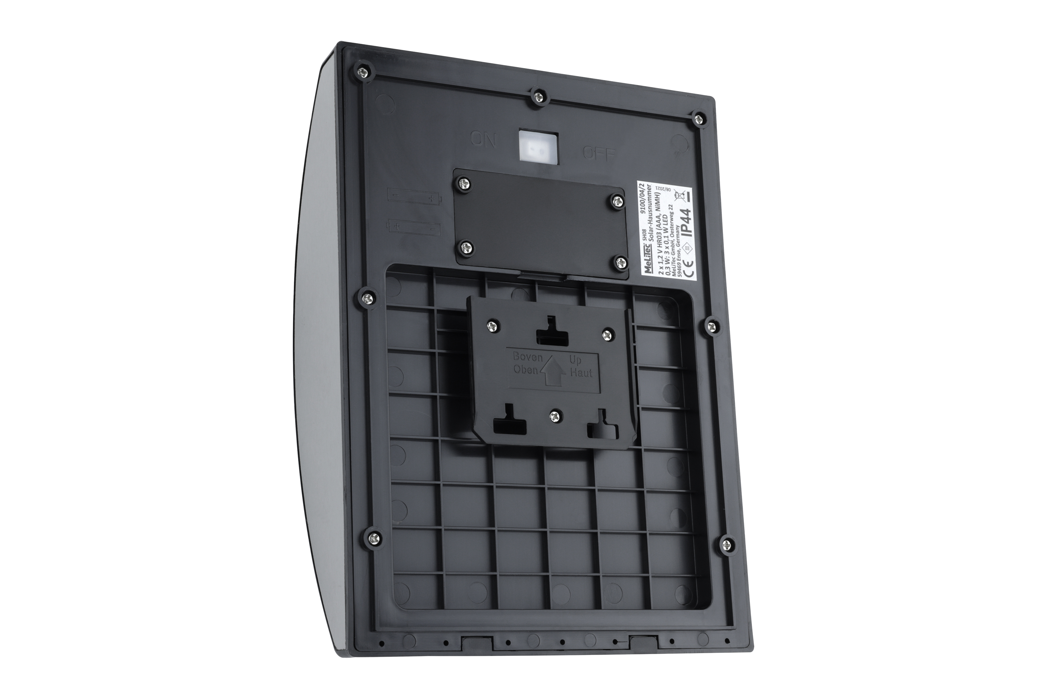 MeLiTec Solar LED Hausnummer SH08, Edelstahl Computerausrüstung, Elektronik, Hardware, Computer-Tastatur, Postfach,