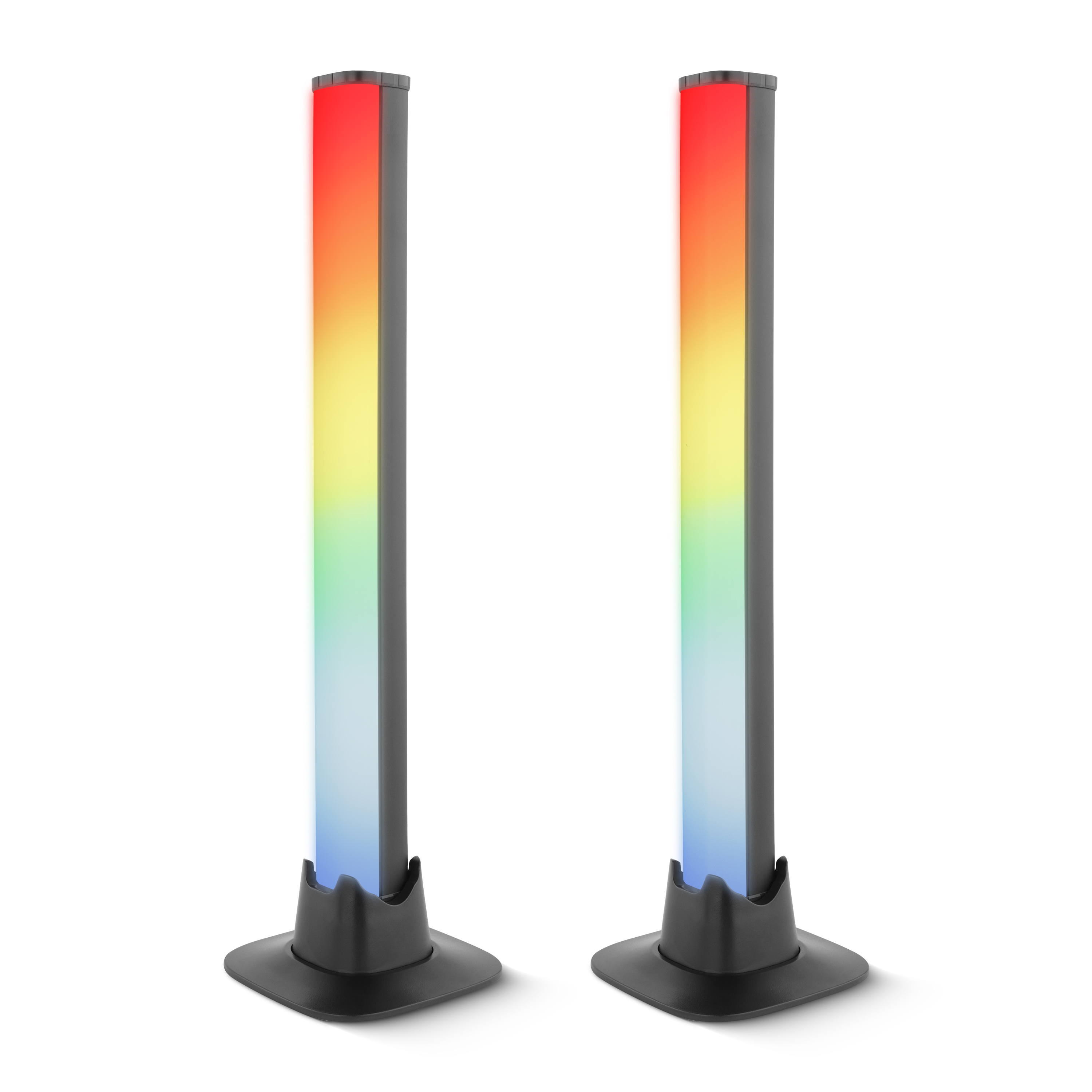 MeLiTec Bluetooth RGB Tischleuchten "MeLiQualizer" 2er Set MeLiTec Bluetooth RGB Tischleuchten "MeLiQualizer" 2er Set