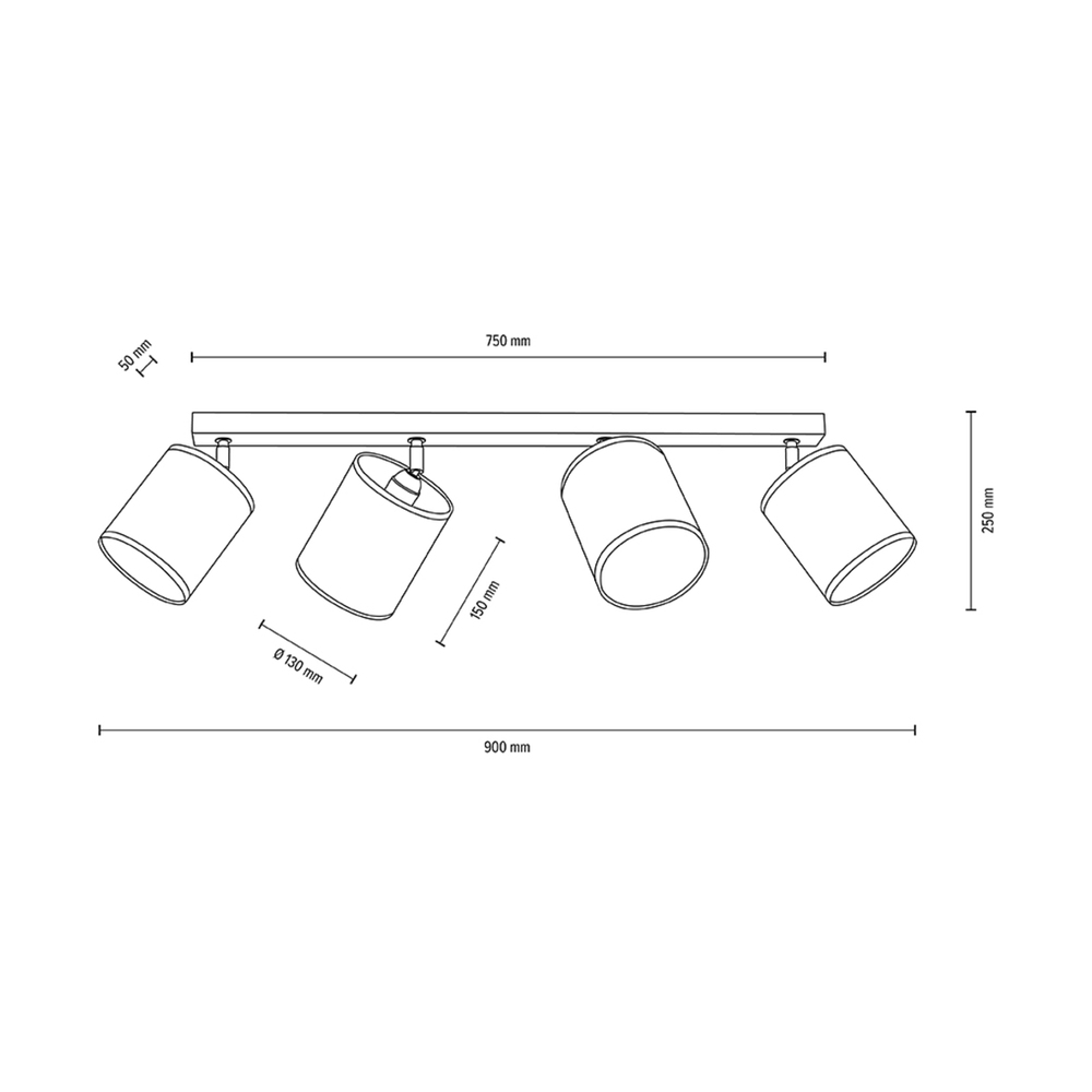 SPOT Light Ora Deckenleuchte schwarz/ gold SPOT Light Ora Deckenleuchte schwarz/ gold