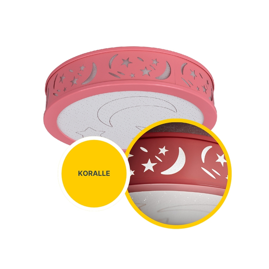 LED Kinder Deckenleuchte, Sternenhimmel, Nachtlichtfunktion LED Kinder Deckenleuchte, Sternenhimmel, Nachtlichtfunktion