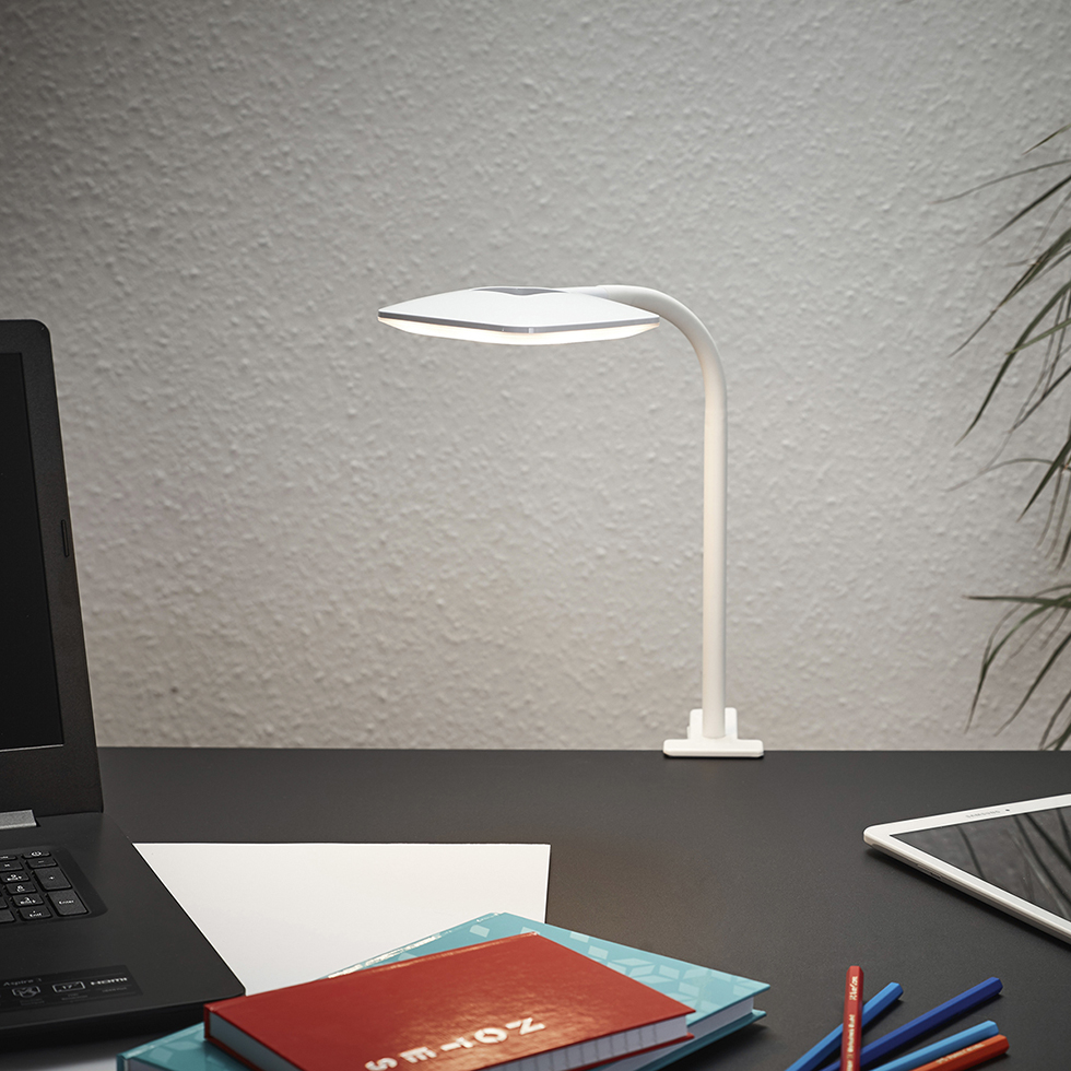LED Klemmleuchte T160 weiß