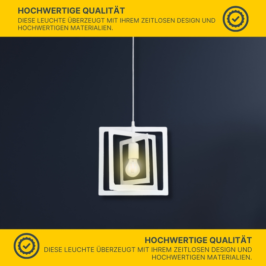 SPOT Light Justyna Pendelleuchte 1xE27 Max.60W Weiß
