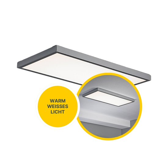LED Wandleuchte / Deckenleuchte D63-1 chrom-matt LED Wandleuchte / Deckenleuchte D63-1 chrom-matt