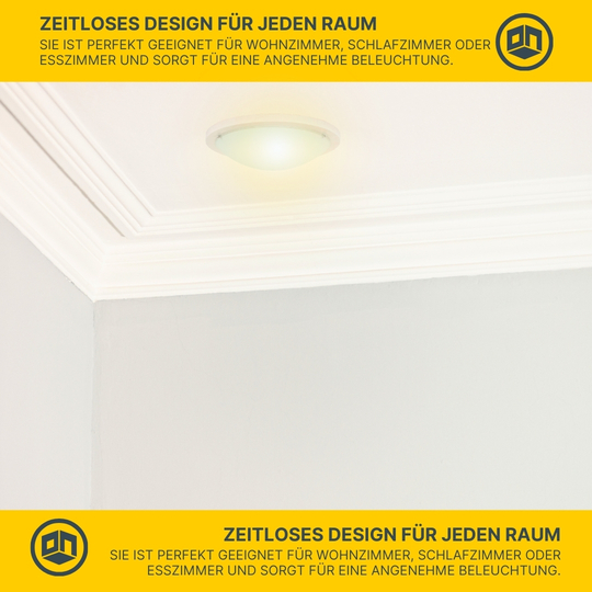 MeLiTec LED Holz Deckenleuchte D95 Eiche weiß MeLiTec LED Holz Deckenleuchte D95 Eiche weiß