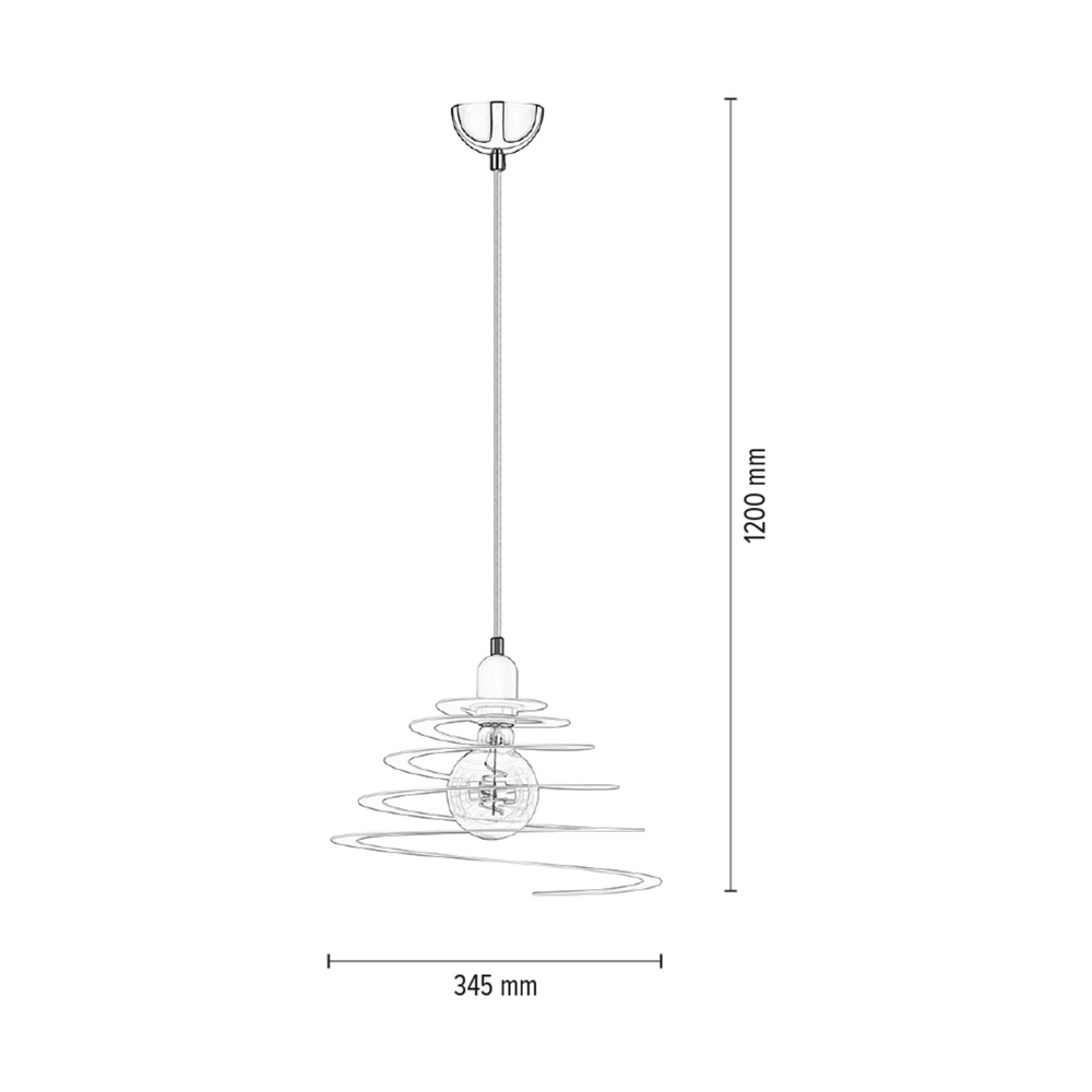 SPOT Light Komet Pendelleuchte 1xE27 60W Chrom SPOT Light Komet Pendelleuchte 1xE27 60W Chrom