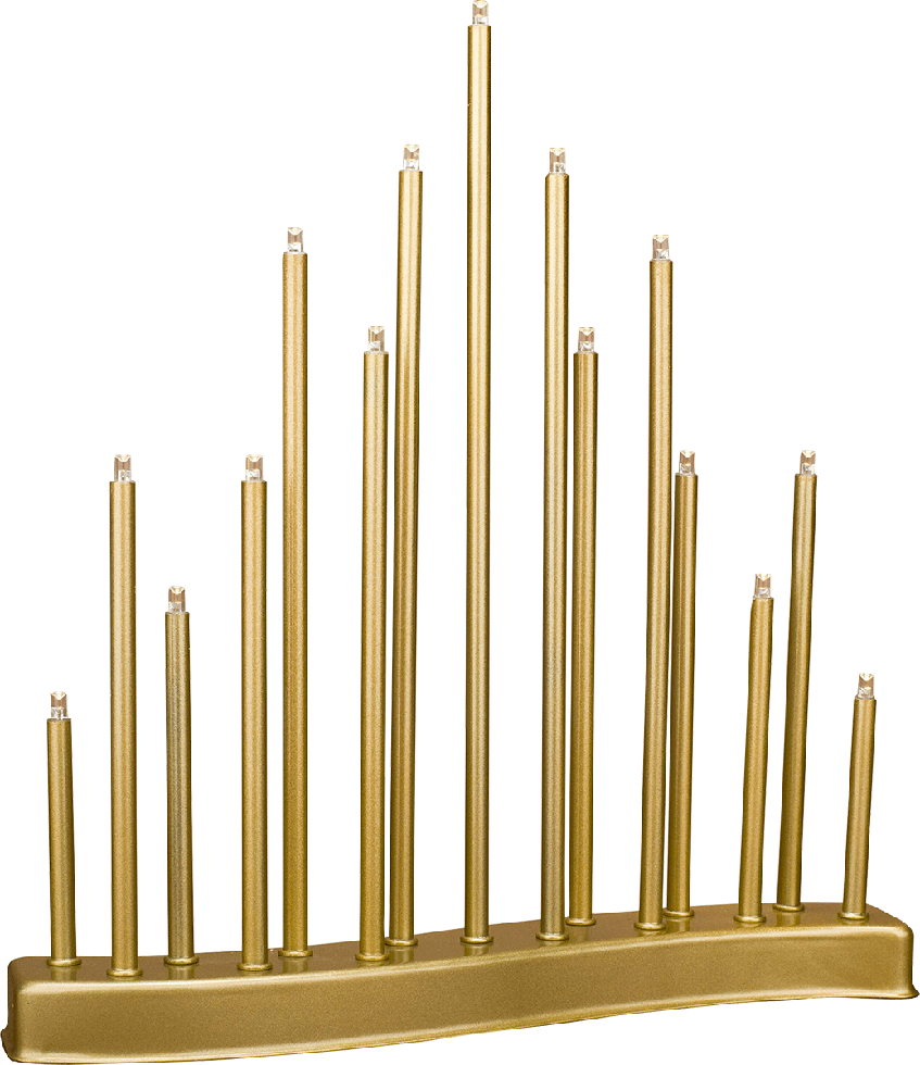 MeliTec Weihnachts Lichtbogen gold freisteller MeliTec Weihnachts Lichtbogen gold freisteller