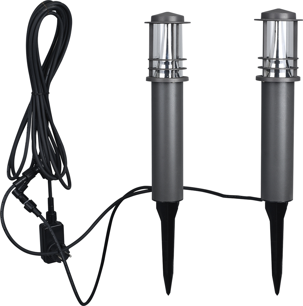 2er Set LED Gartenleuchte GL13 B-Ware