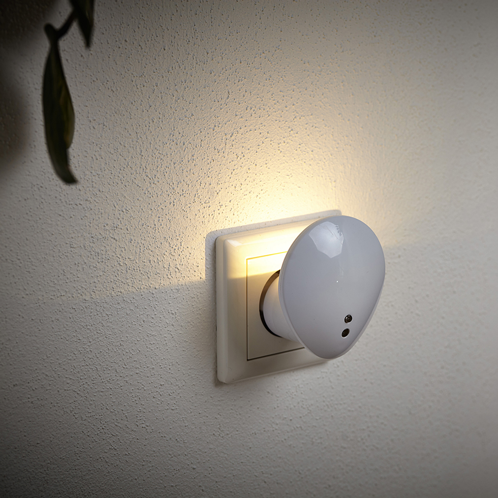 LED Steckernachtlicht N17 Dämmerungssensor, weiß LED Steckernachtlicht N17 Dämmerungssensor, weiß