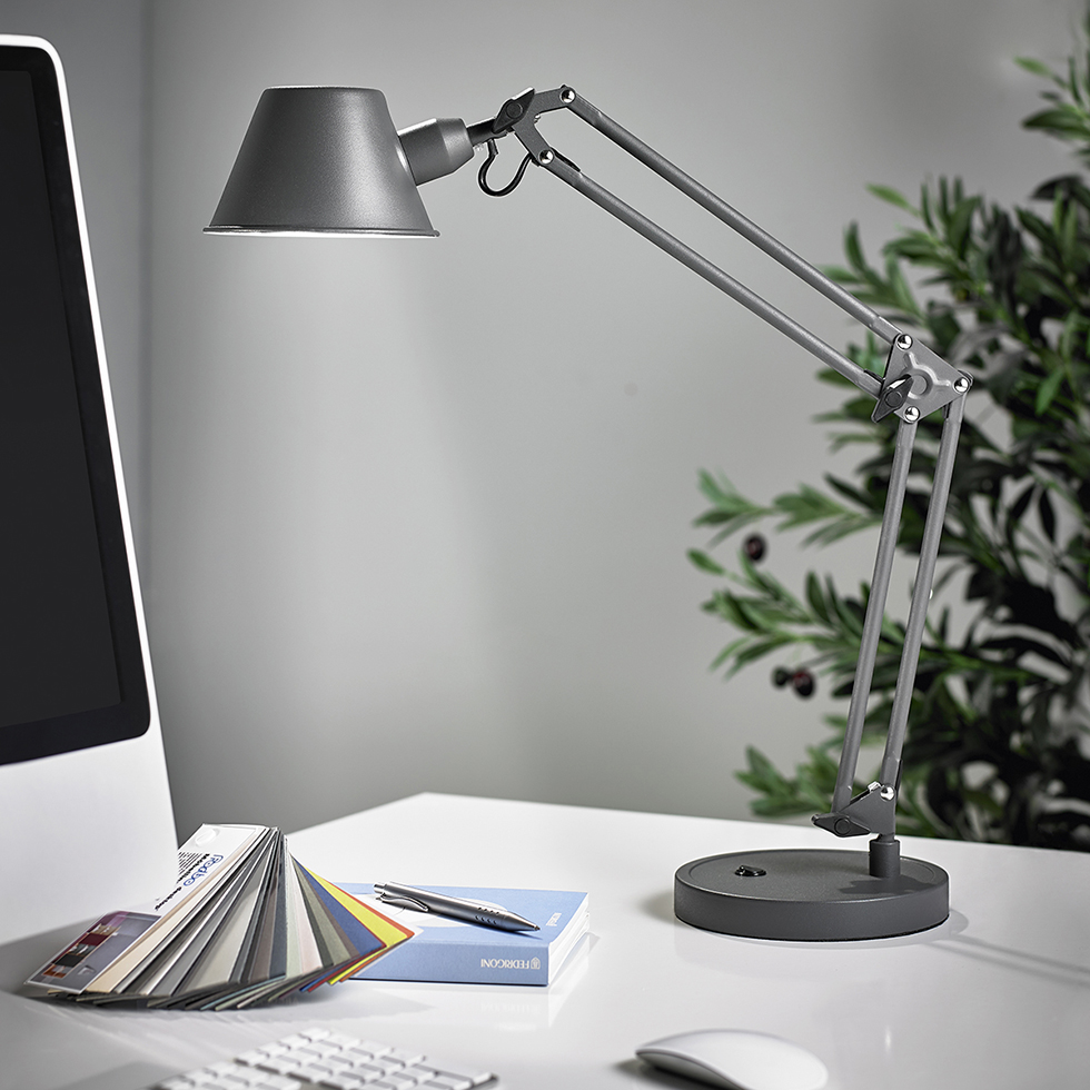 Schreibtischleuchte T85-2 Lampe, Lampenschirm, Tischlampe,