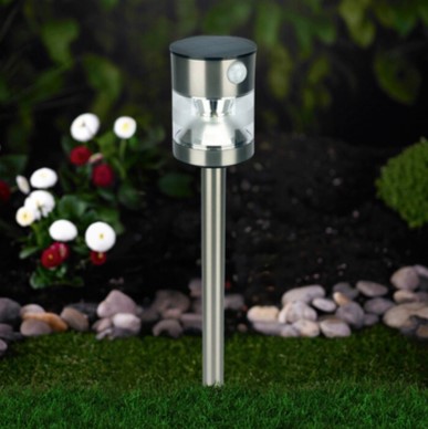 MeLiTec Solar Gartenleuchte SO49 Bewegungsmelder Wasser, Lampe, Beleuchtung,