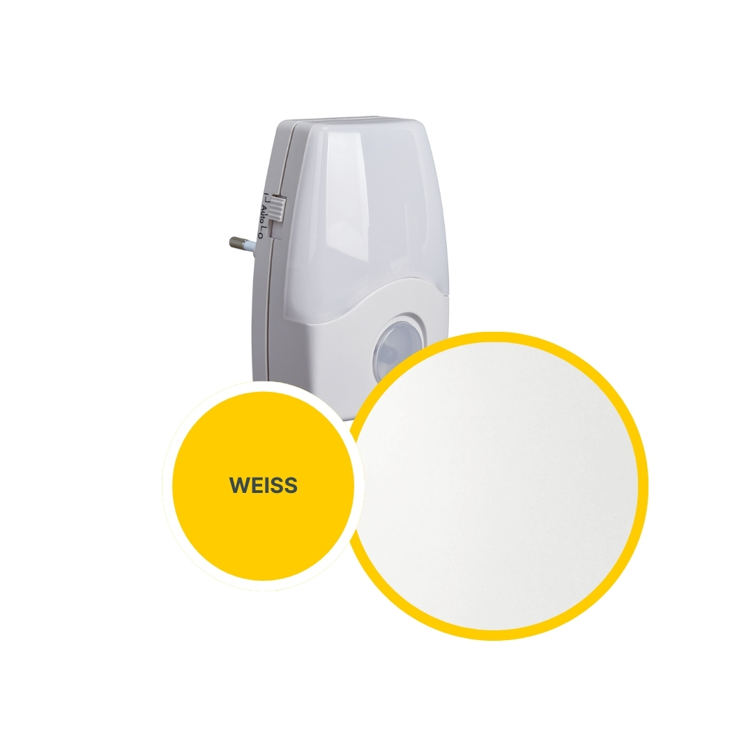 MeLiTec LED-Steckernachtlicht N16, im 2er-Set, einstellbare Lichtfarbe, Betrieb über Steckdose, weiß, für Kinder, Einschaltung bei Dämmerung oder Dauerlicht MeLiTec LED-Steckernachtlicht N16, im 2er-Set, einstellbare Lichtfarbe, Betrieb über Steckdose, weiß, für Kinder, Einschaltung bei Dämmerung oder Dauerlicht