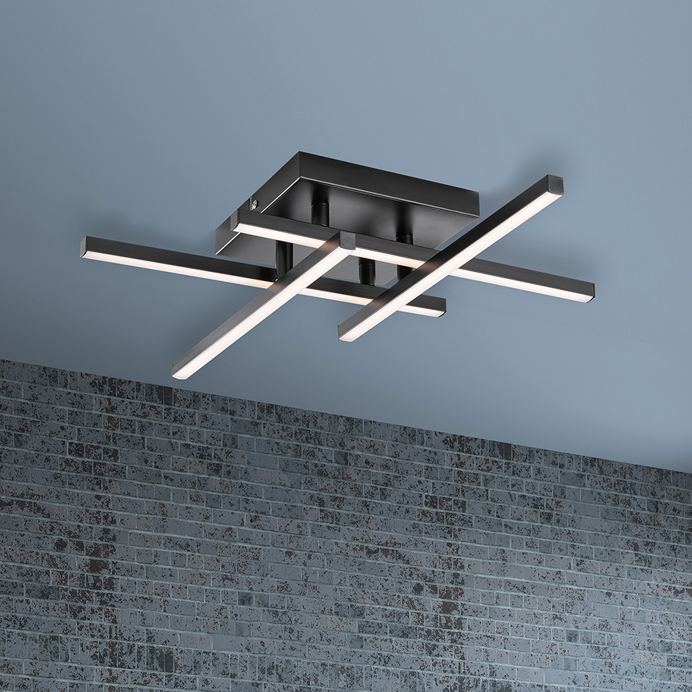 LED Deckenleuchte D121-1 linienförmige Arme B-Ware LED Deckenleuchte D121-1 linienförmige Arme B-Ware