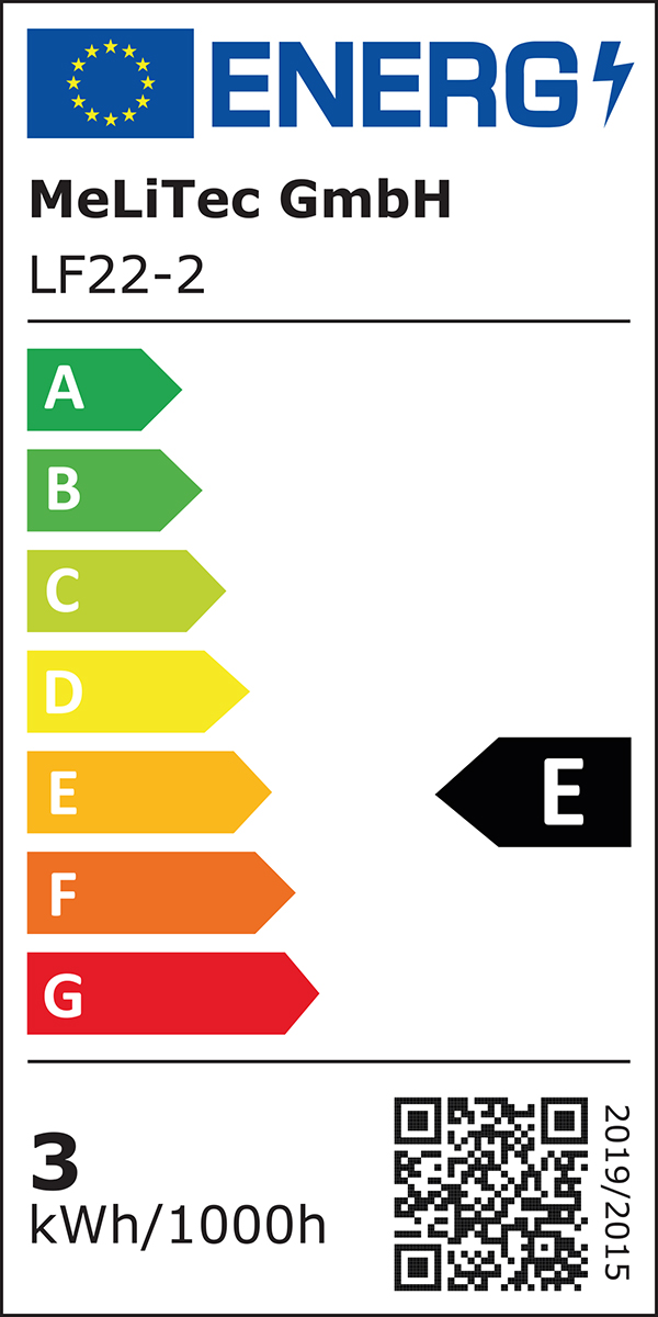 2 x LED Filament Leuchtmittel LF22-2 E14 Fassung
