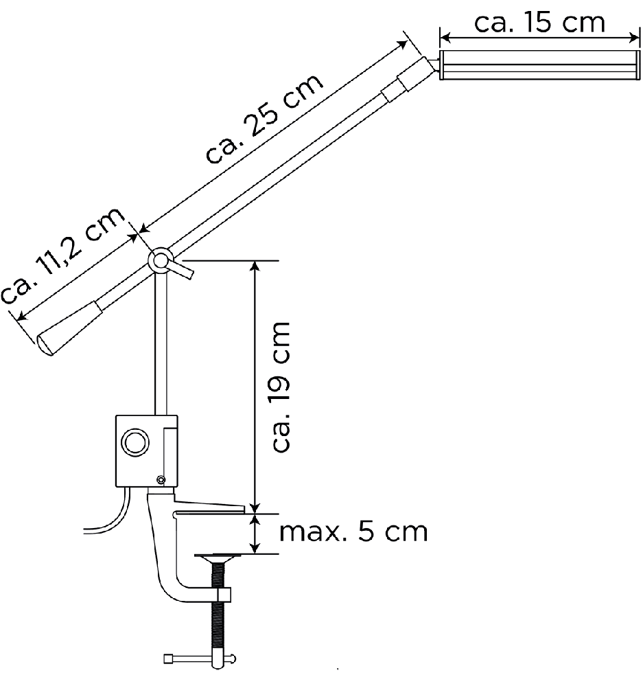 LED Schreibtischleuchte T146
