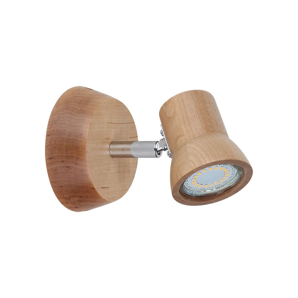 SPOT Light Venla Wandleuchte Incl. 1xLED GU10 4,5W 360lm 3000K Birke