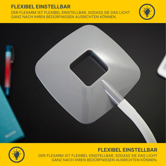LED Klemmleuchte T160-1 grau