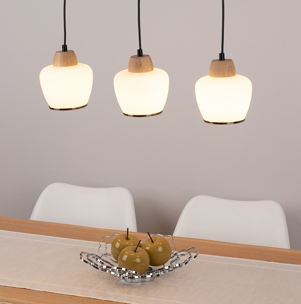 MeLiTec Pendelleuchten 3-flammig MeLiTec Pendelleuchten 3-flammig