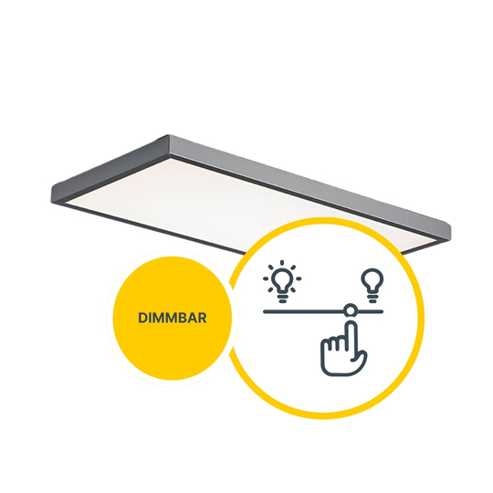 LED Wandleuchte / Deckenleuchte D63-1 chrom-matt LED Wandleuchte / Deckenleuchte D63-1 chrom-matt