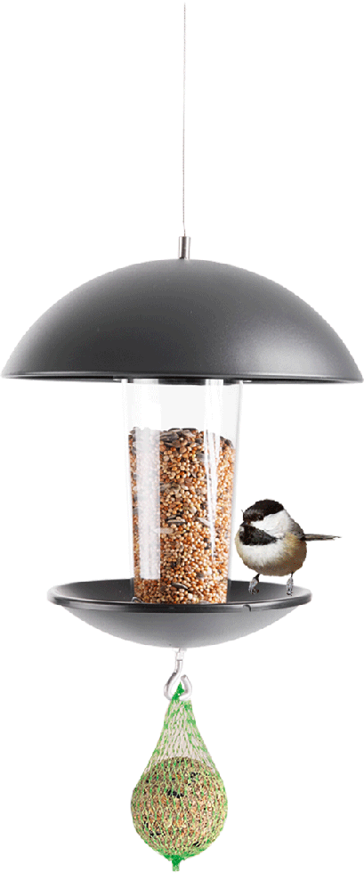 Design Futterstation VH05-1 hängend rund schwarz