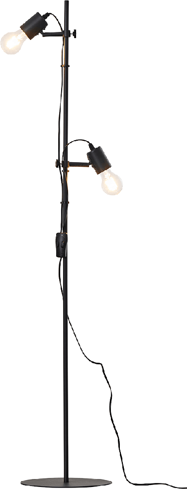 MeLiTec LED Stehleuchte ST48, Gold Applikation, 2-flammig MeLiTec LED Stehleuchte ST48, Gold Applikation, 2-flammig