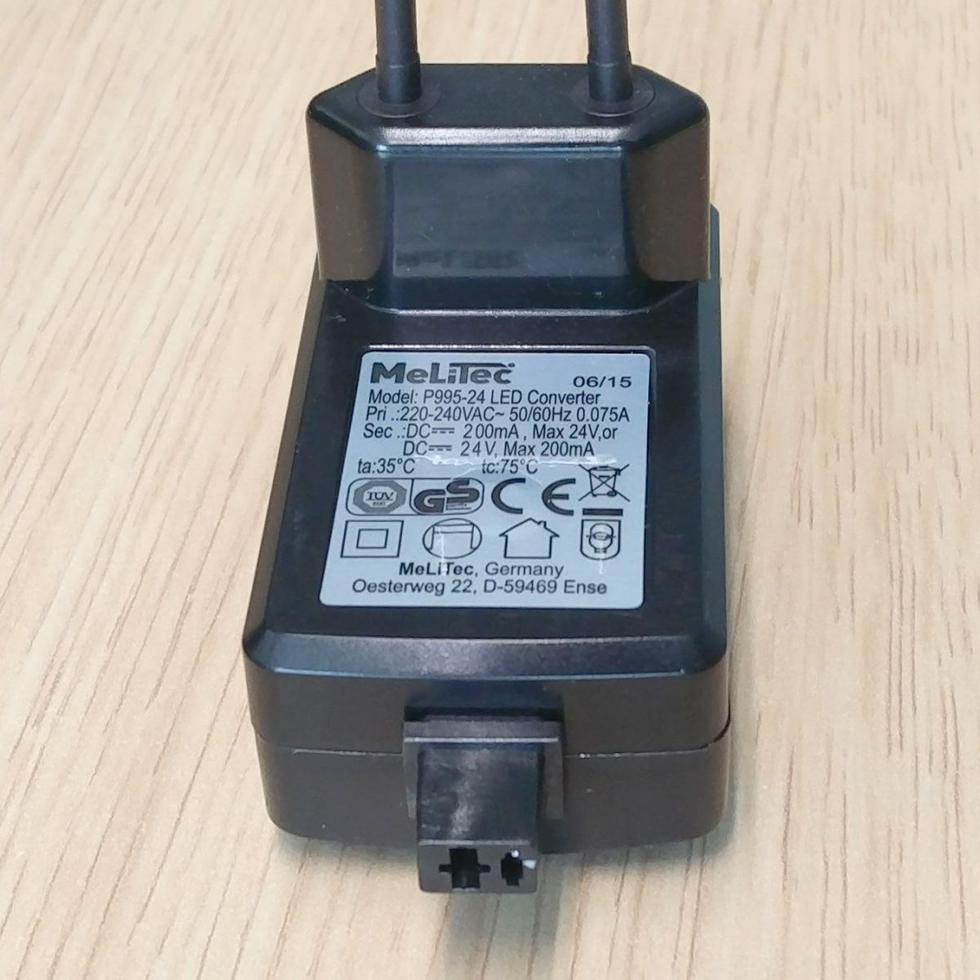 Steckertrafo P995-24 schwarz