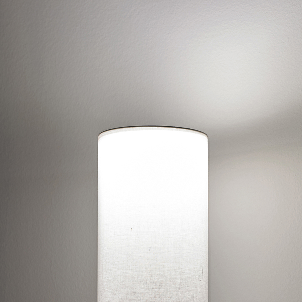 MeLiTec LED Deckenfluter ST43 dimmbar Stehlampe Standleuchte Stoffschirm nickel MeLiTec LED Deckenfluter ST43 dimmbar Stehlampe Standleuchte Stoffschirm nickel
