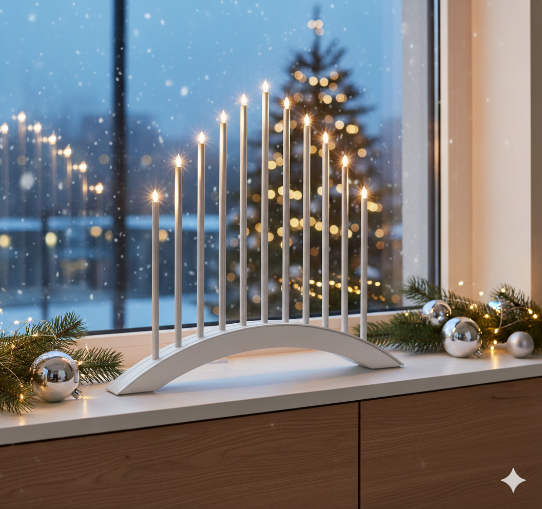 MeLiTec LED USB-C Stimmungsbogen Weihnachten, SL59, Weiß, warmweiß (3000K), dimmbar (3 Stufen), 5h-Timer, kabellos inkl. Akku, IP20, Innen – modernes Dekorationslicht, Lichtbogen, Fensterlicht MeLiTec LED USB-C Stimmungsbogen Weihnachten, SL59, Weiß, warmweiß (3000K), dimmbar (3 Stufen), 5h-Timer, kabellos inkl. Akku, IP20, Innen – modernes Dekorationslicht, Lichtbogen, Fensterlicht