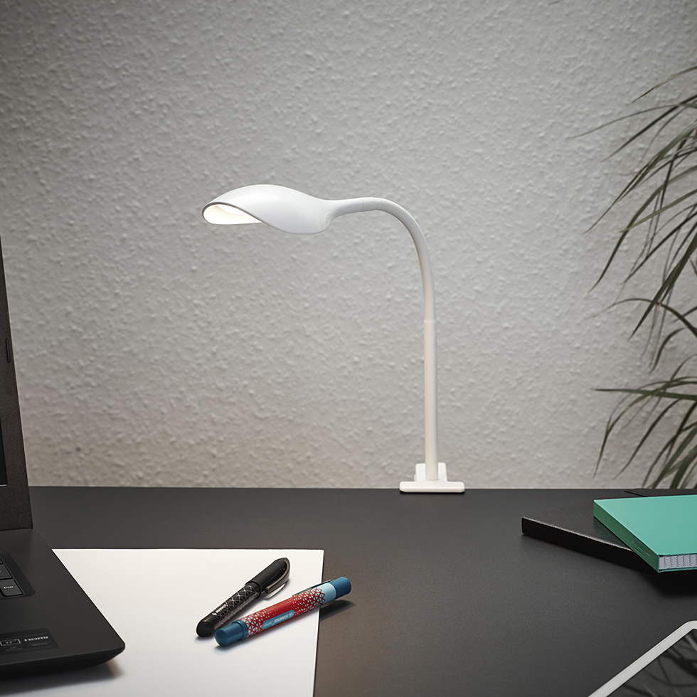 LED Klemmleuchte T161 weiß