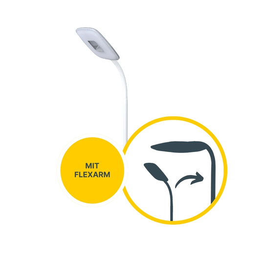 LED Klemmleuchte T160-1 grau