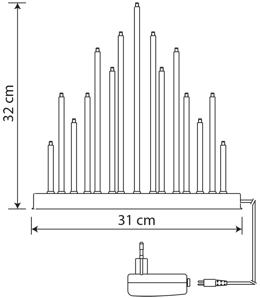 LED Stimmungsleuchte SL22-1 B-Ware