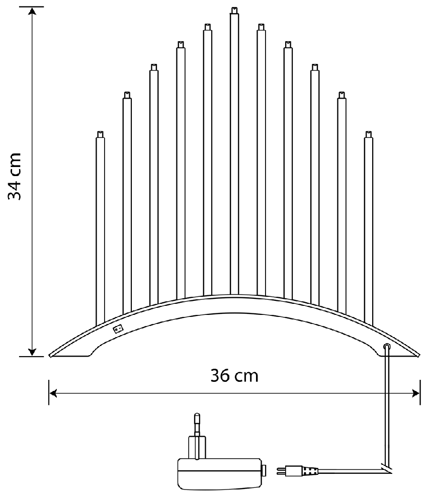 MeLiTec LED Weihnachtsbeleuchtung SL20-1 – Elegante Dekorationsleuchte in Weiß mit 11 LED-Leuchtstäben, energiesparend & warmes Licht MeLiTec LED Weihnachtsbeleuchtung SL20-1 – Elegante Dekorationsleuchte in Weiß mit 11 LED-Leuchtstäben, energiesparend & warmes Licht