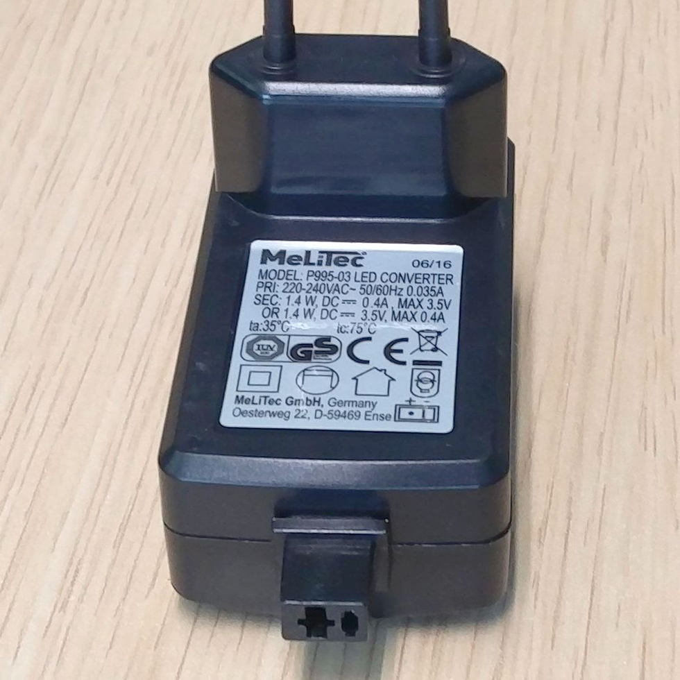 Steckertrafo P995-03 Schwarz (ab 2016)