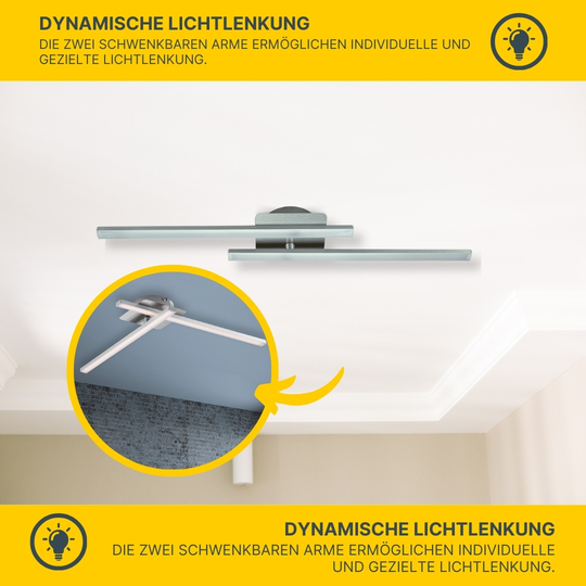  LED Wand Decken Leuchtstäbe D134