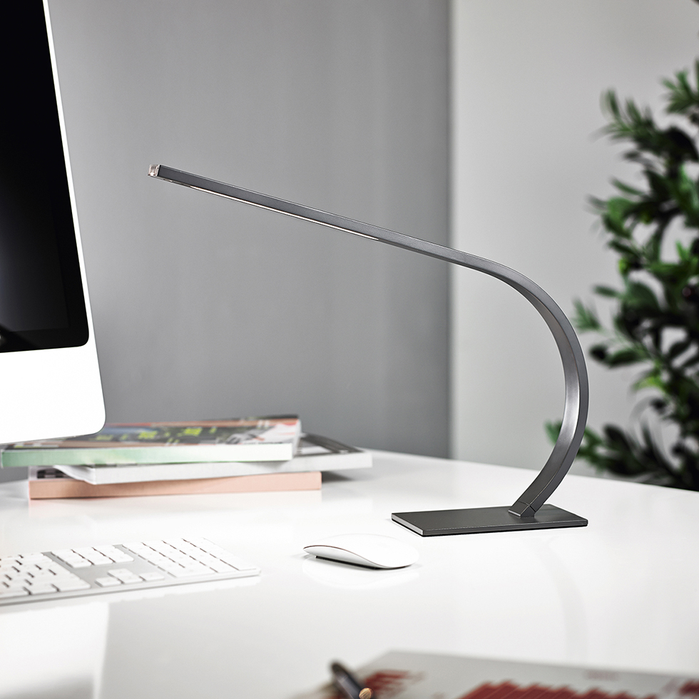 MeLiTec LED Schreibtischleuchte T94-4 anthrazit MeLiTec LED Schreibtischleuchte T94-4 anthrazit