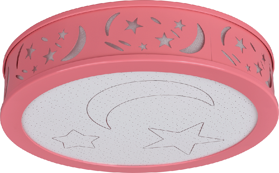 LED Kinder Deckenleuchte D118 koralle B-Ware
