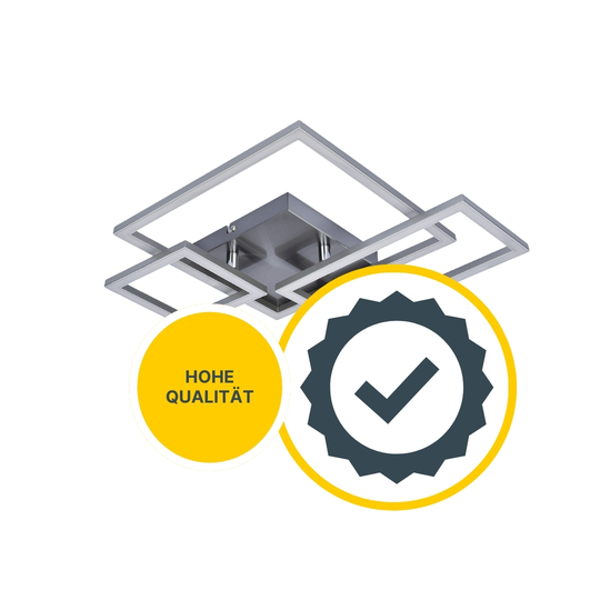 LED Deckenleuchte D132 geometrische Formen