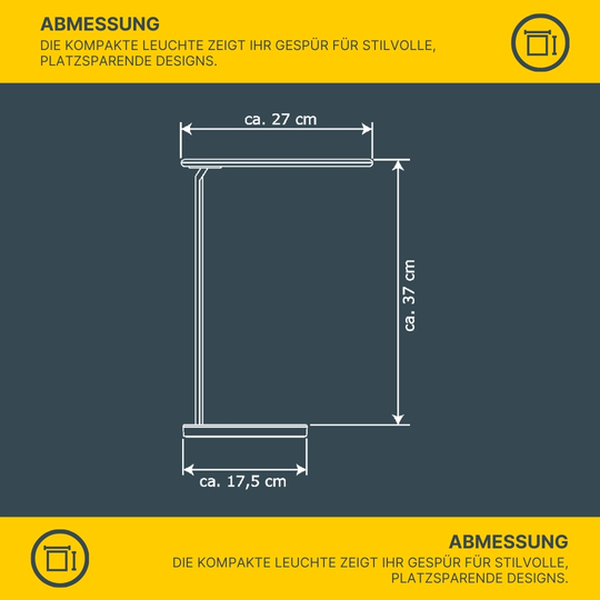 MeLiTec LED Schreibtischleuchte T95/T96 Handy Ladefunktion mit Adapter