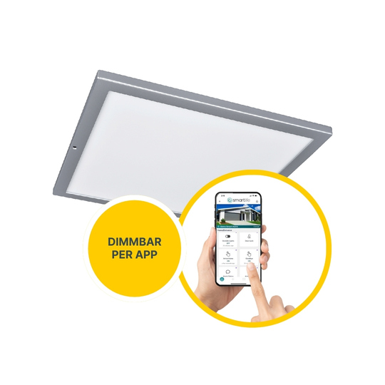 LED SmartHome Deckenleuchte per Fernbedienung und App steuerbar LED SmartHome Deckenleuchte per Fernbedienung und App steuerbar