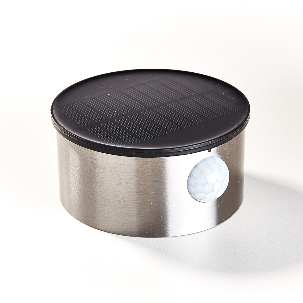 MeLiTec Solarkopf SO31, Edelstahl matt gebürstet MeLiTec Solarkopf SO31, Edelstahl matt gebürstet