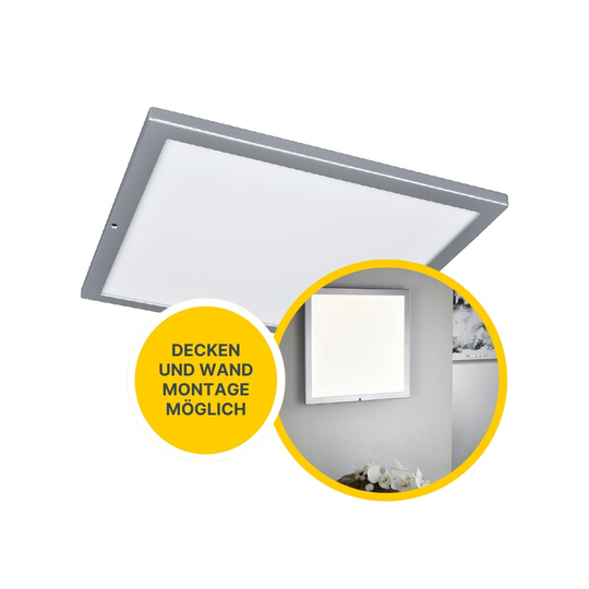 LED SmartHome Deckenleuchte per Fernbedienung und App steuerbar LED SmartHome Deckenleuchte per Fernbedienung und App steuerbar