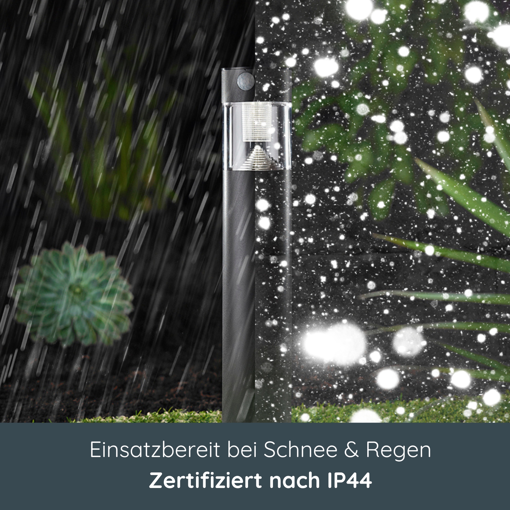 MeLiTec Solar Gartenleuchte SO31-1 rund mit Bewegungsmelder, Edelstahl anthrazit Pflanze, Wasser, Architektur, Springbrunnen, Pflanze, Wasser, Architektur, Springbrunnen,