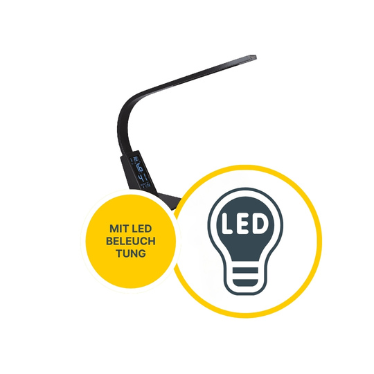 LED Schreibtischleuchte T153 anthrazit LED Schreibtischleuchte T153 anthrazit