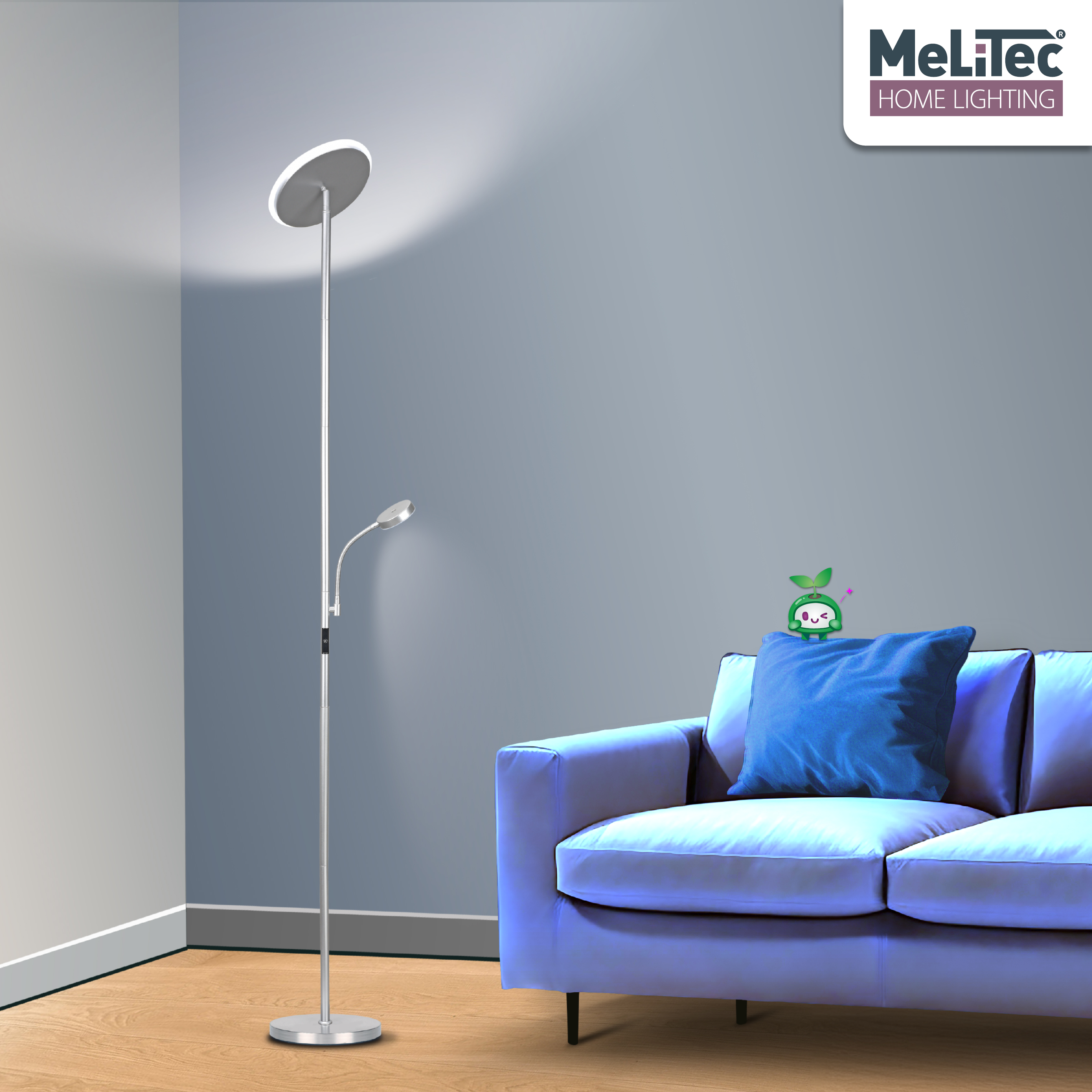 Lampe, Couch, Mobiliar, Stehlampe,