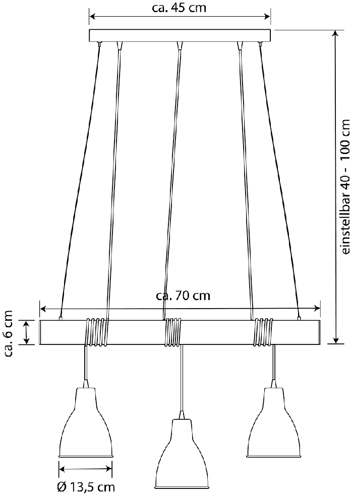 Pendelleuchte DP18 B-Ware Pendelleuchte DP18 B-Ware